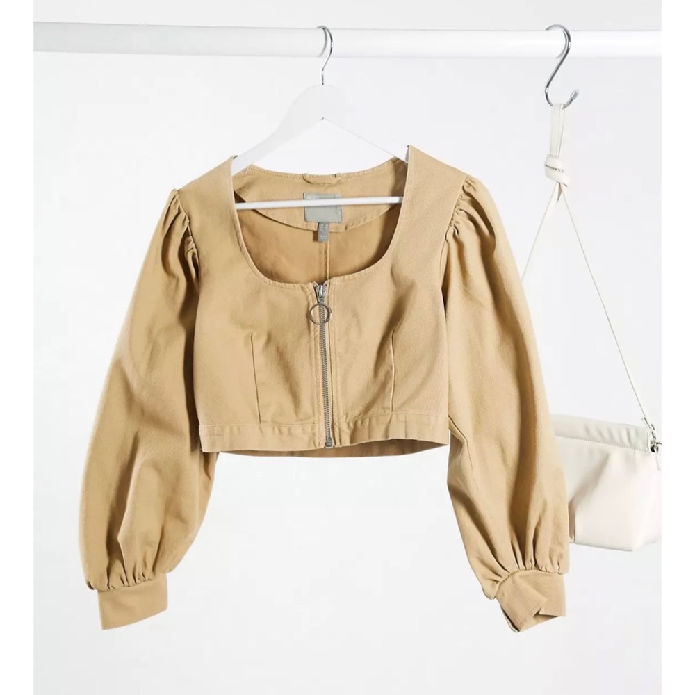 ASOS DESIGN Petite corset jacket